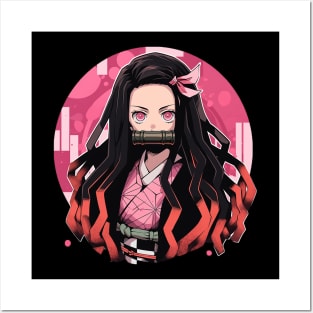 nezuko Posters and Art